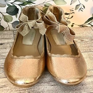 Kenneth Cole girls shoes rose gold